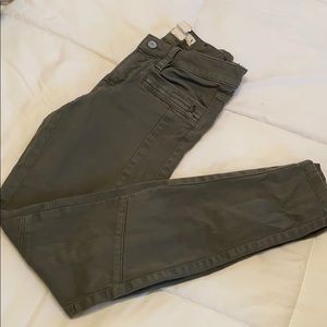 Cargo zipper pants